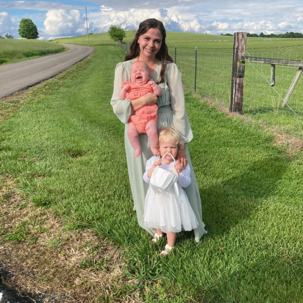 BT Easter with Daughters square