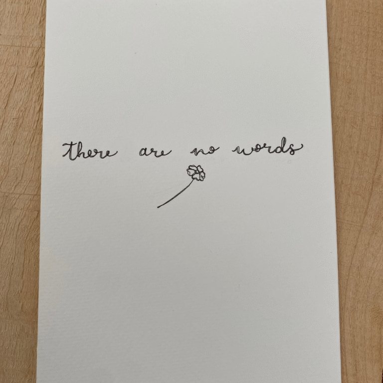 handmade card (no words) square